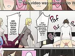 gals gather at imaizumi's house in episode 12