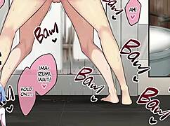 gals gather at imaizumi's house in episode 12