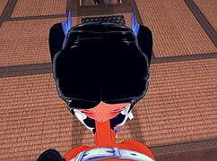 Aoi Kanazaki Sucks Tanjiro's Monster Cock!