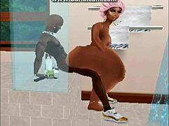 in the hood, this escort cheats and fucks a black guy