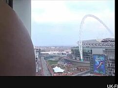 Ebony Living in the UK Gets Naughty Outdoors 😜