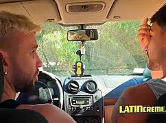 Straight latinos reveal their secret gay side in pickup encounters