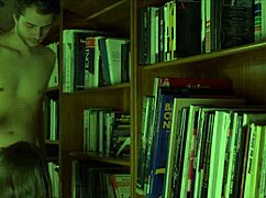 cute miriam prado feels kinky in the library