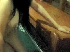 Hot university girl rides friend in empty house!