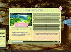 Summer Clover Caught Half Naked with Huge Boner in Harem Game