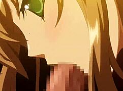 I get paizuri blowjob from sexy anime babe with big tits