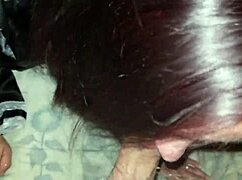 yo, check this sexy bbw taking a huge load after ass fucking