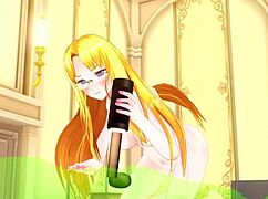 Quiet Japanese sister dominates with uncensored fetish play and forced release.