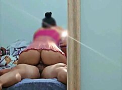 my stepsister made me cum by sitting wildly on my dick