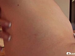 Look at this adorable blonde spreading her ass and pussy wide