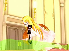 Quiet Japanese sister dominates with uncensored fetish play and forced release.