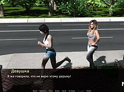 pine falls in strange location 1 featuring bent over group in cartoon hentai doggystyle anime game