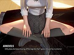 3D Cartoon Hentai Teen 18+ Rips Clothes