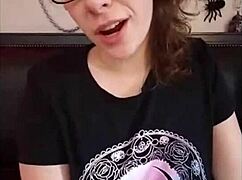 What’s hotter than a cute nerd fingering herself in panties while sexting?