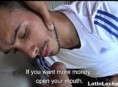 Straight twink trying gay anal for cash? Watch this POV!