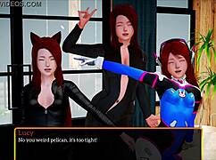 Redhead with monster cock