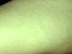 Blonde Spanish Woman Wakes Me Rubbing My Pussy with Her Monster Cock at Midnight