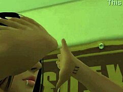 Pornstars feiern hart am College in Sims 4!