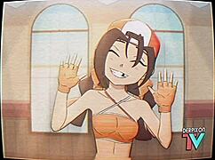 yo, eri-chan's wild home workout!