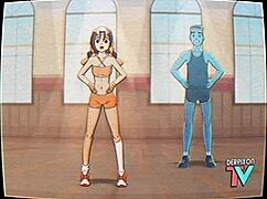 yo, eri-chan's wild home workout!