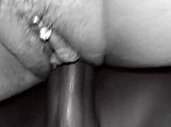 tattooed paty angel gets a messy cumshot from married milf.