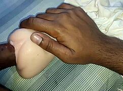 Putting it in the doll for gay fun!