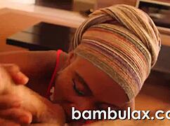 african ebony teen sucks cock cum in mouth