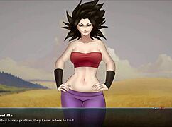 In Dragon Ball Divine Adventure Part 43, the goddess performs a tit job