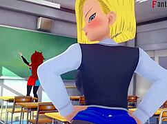 android 18 fucks in bikini trailer