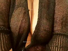 Азиатская сучка с большими сиськами и сексуальными титьками