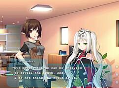 Why is the princess making out with her roommate in the dorm?