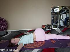 I Guide Her Through Yoga Lesson With Femdom Instructions On Her Big Ass.