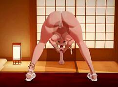 busty owari from azur lane gets hardcore fucking and orgasm in 3d hentai