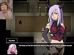 Regret Playing Rpg Game With Cock Handjob And Big Tits