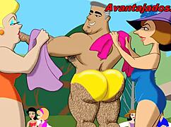 I-I mean, anime gay club of big-assed Brazilian machos, hehe