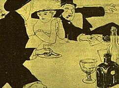 hey, check out these vintage hentai drawings with erotic anime scenes