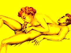 These vintage erotic illustrations are just pure classic heat!