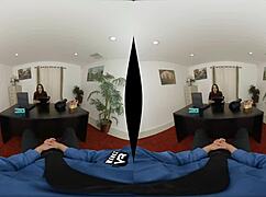 The Big Meat-Ing With Brunette Teen Pornstar In Office POV