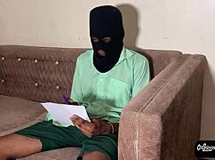 I couldn't resist, fucked my horny ebony coursemate after class hard