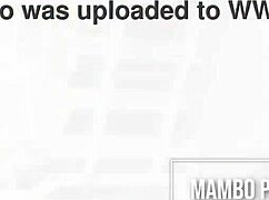 Can Russah handle Big Jahman's monster cock gaping her?