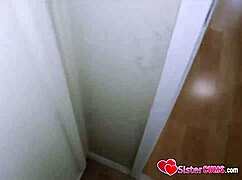 Stepsister cums hard from cheating group riding 😈