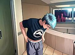 Vil du se denne emo baben deepthroat stor svart kuk for å betale leia?