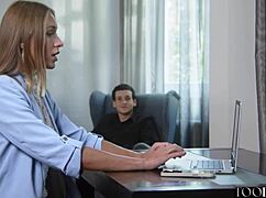 Blonde Teacher Angelkia Grays Fucks Student For Good Test Results