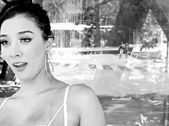 behind the scenes with big-ass actress taking huge interracial cock