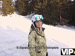 VIP4K cuckold drama unfolds at the wild ski resort.