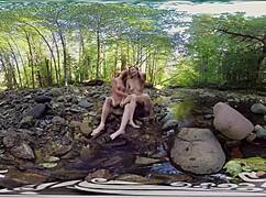 Can Ana Molly And Belle Handle Outdoor Lesbian Fingering To Orgasm? Redheads With Shaved Pussies Climax In Softcore Fun.