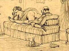 Ever seen these vintage erotic drawings from old comics?