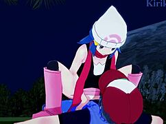 Dawn Hikari and Gloria Yuuri Fuck Hard in Pokémon Hentai