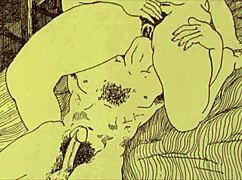 vintage erotic drawings from antique anime cartoons