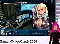 Hey η vtuber lewdneko τα σπάει με cybercrush 2069 μέρος 1